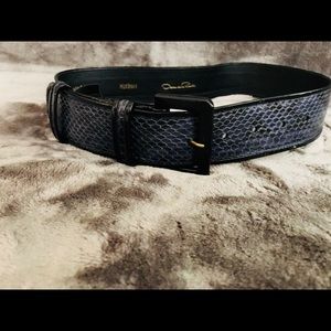 Oscar de la Renta belt